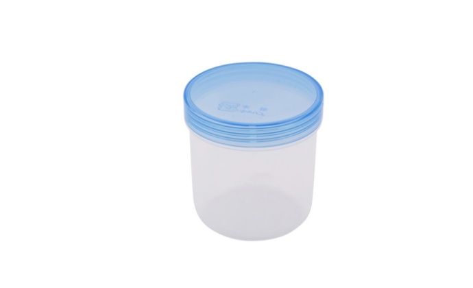 THINKY 125ml抗UV容器 软膏壶搅拌盒 PP材质 125ml蓝白塑料软膏壶 适合新基脱泡搅拌机